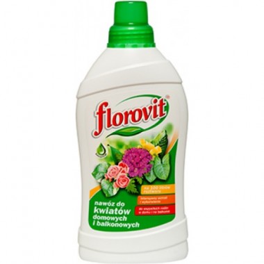 Florovit ingrasamant specializat lichid pentru plante de ghiveci si flori de balcon 1L
