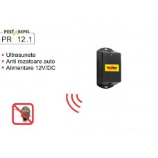 Dispozitiv cu ultrasunete impotriva rozatoarelor pentru autovehicule - PestXRepel PR-12.1